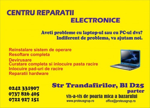 Reparatii electronice Calarasi