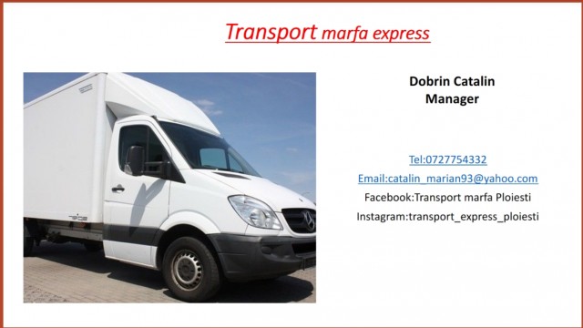 Transport Marfa Express