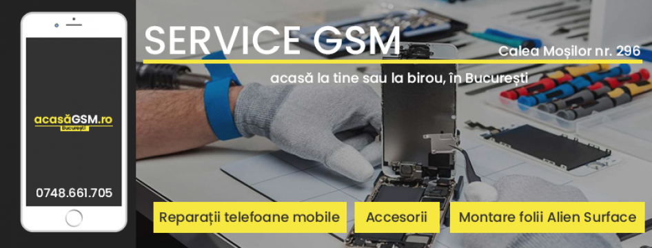 Reparații telefoane și accesorii GSM