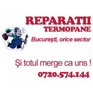 Reparatii termopane, jaluzele exterioare, plase insecte