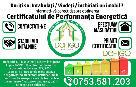 Certificat Energetic