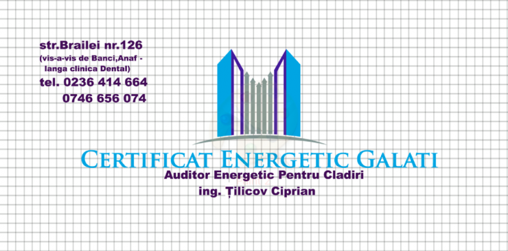 Certificat Energetic Galati