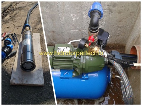 Reparatii hidrofoare si pompe submersibile