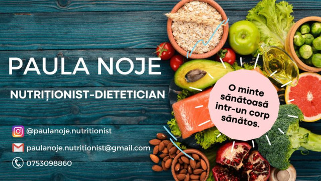 Paula Noje Nutriționist-Dietetician