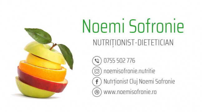 Nutritionist Noemi Sofronie
