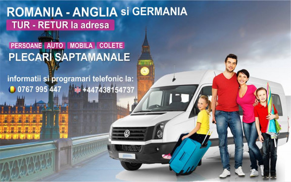 Transport Persoane Colete Marfa Romania Germania,Austria,Belgia,Olanda