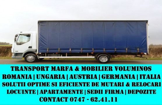 MIV Transport Marfa si Mobilier Voluminos