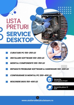 Service it, reparatii laptop, reparatii calculatoare, instalare os