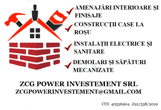 Construcţii - Demolări și Amenajări by ZCG Power Investement SRL